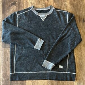 Tommy Bahama Men's Black and Gray Pullover Sz Medium